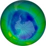 Antarctic Ozone 2003-08-21